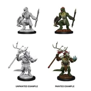 D&D Nolzur's Marvelous Unpainted Miniatures (W12) Lizardfolk & Lizardfolk Shaman