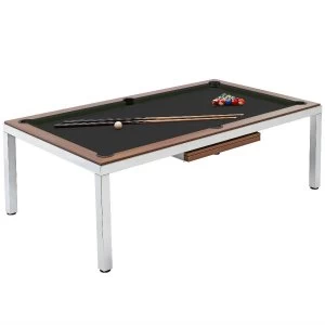 Image of Mightymast Leisure 8ft Cube Slate Pool and Dining Table