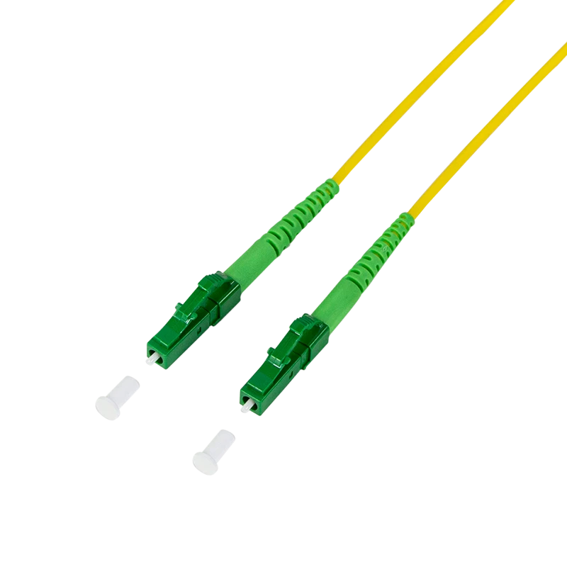 Image of LogiLink Fiber simplex patch cord. OS2 SM G.657.A2. LC/APC to LC/APC.