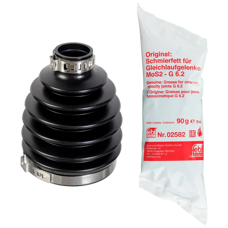 Image of CV boot kit, drive shaft FEBI BILSTEIN 180207