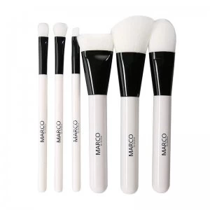 image of Marco By Design 6 Piece Brush Set With Brush Roll