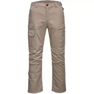 image of Portwest T802 - Sand 34 KX3 Ripstop Work Trouser Cargo Pants - Sand