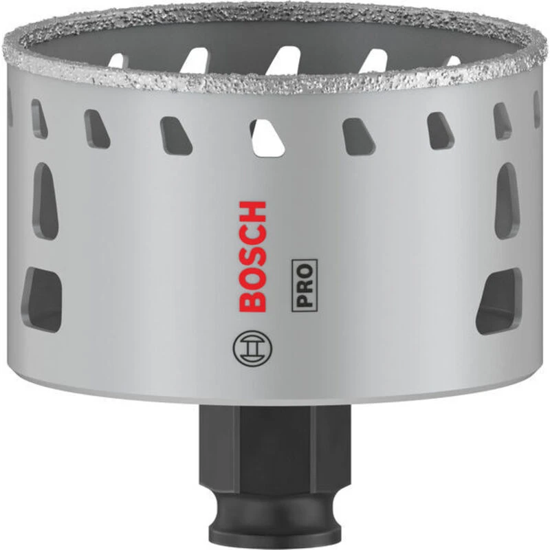 Image of Bosch PRO Power Change Plus Diamond Grit Tile Hole Saw 2608901570 Diameter: 70mm