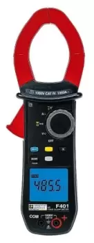 image of Chauvin Arnoux F401 AC Current Clamp Meter, Max Current 1kA ac CAT III 1000 V, CAT IV 1000 V