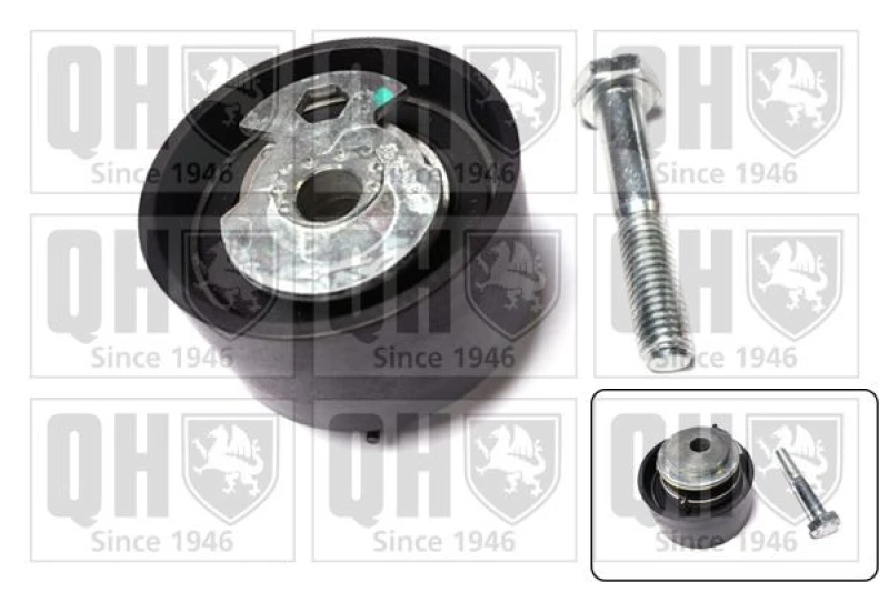 Image of QUINTON HAZELL Timing belt tensioner pulley QUINTON HAZELL QTT977