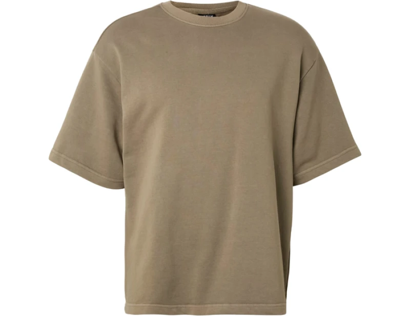 Image of Urban Classic Heavy Washed Boxy T-Shirt Green 2XL