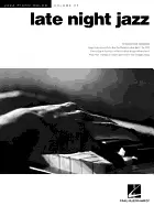 Image of late night jazz jazz piano solos series volume 27
