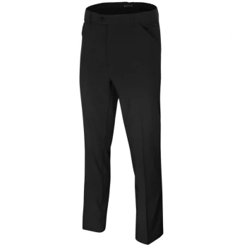 Image of ISLAND GREEN TAPERED STRETCH TROUSER - BLACK - W32 / LONG