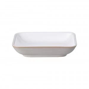 Image of Natural Canvas Small Square Plate