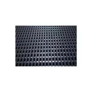 Image of 0.5M X 0.9M Black Heavy Duty Spillage Mat