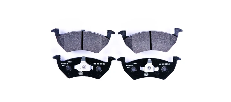 Image of HELLA Brake pad set HELLA 8DB 355 025-641