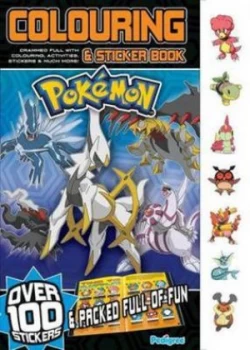 Image of Pokemon Colouring and Sticker Book