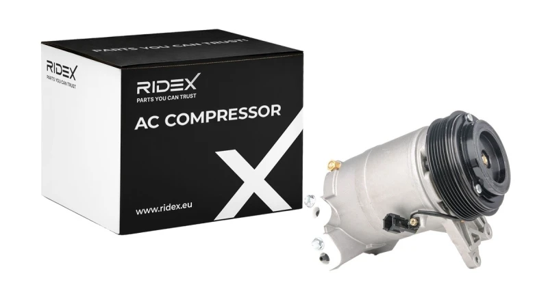 Image of Air conditioning compressor RIDEX 447K0292