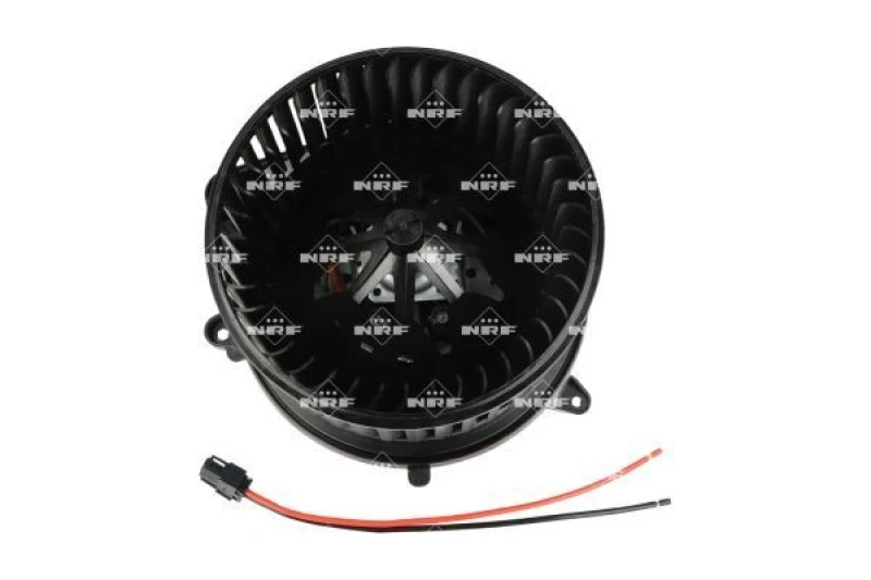 Image of NRF 34157 Blower Motor EASY FIT for left-hand drive vehicles, without integrated regulator, with adapter Interior Blower (2669)