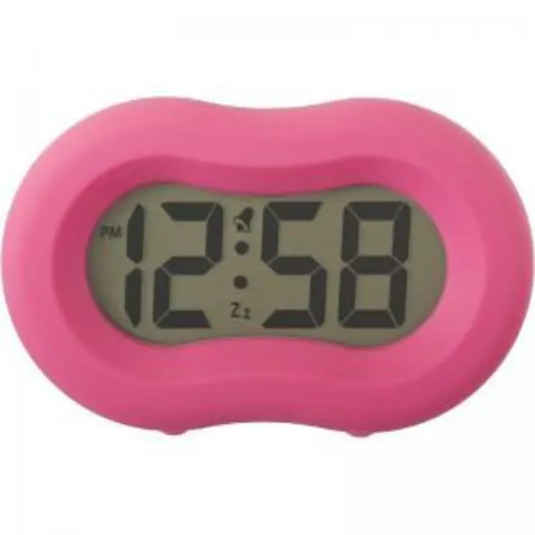 Acctim Vierra Alarm Clock Hot Pink 15110