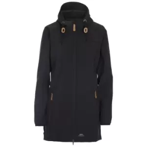 Image of Trespass Womens/Ladies Kristy Waterproof Softshell Jacket (S) (Black)