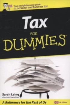 Image of Tax for Dummies by Sarah Laing Paperback