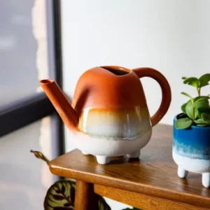 image of Sass & Belle Mojave Glaze Terracotta Watering Can