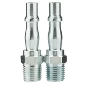 Image of Draper 1/4" Male Screw Adaptor (Pack of 2)