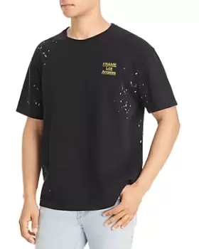Image of Frame Paint Splatter Logo Tee