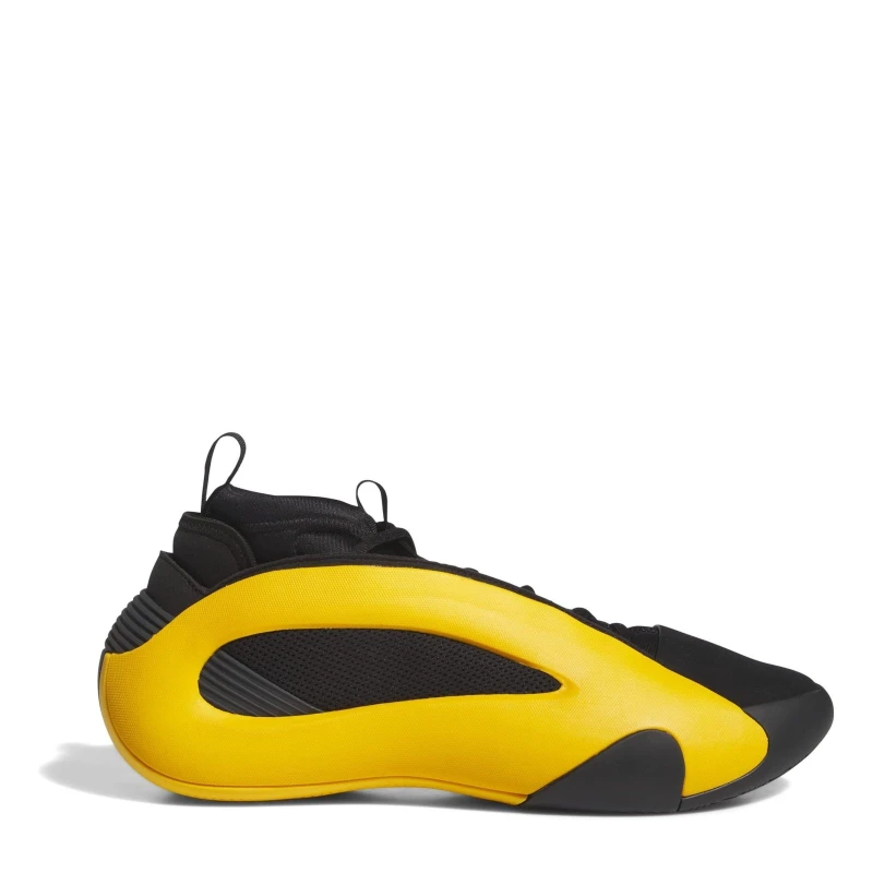 Image of adidas Kids Harden Volume Basketball Trainers Crew Yellow male 3.5 (36)