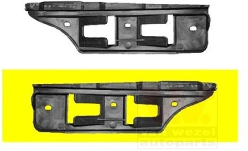 Image of VAN WEZEL Bumper bracket VAN WEZEL 5894567