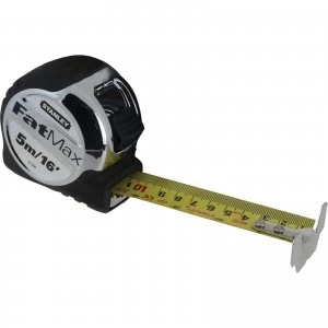 image of Stanley FatMax Tape Measure Imperial & Metric 16ft / 5m 32mm