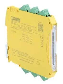 image of Phoenix Contact 2700499 Safety Relay, 250Vac, 6A, Din Rail