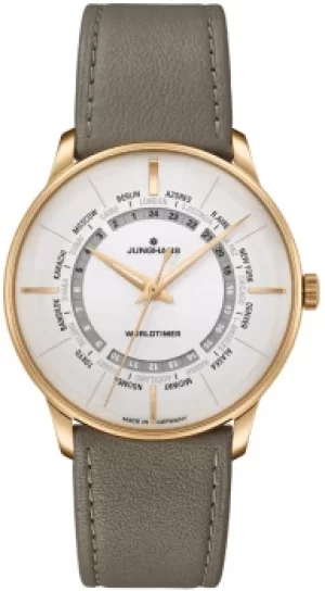 Image of Junghans Watch Meister Worldtimer Sapphire Crystal
