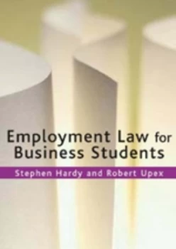 Image of Employment Law for Business Students by Stephen T Hardy Book