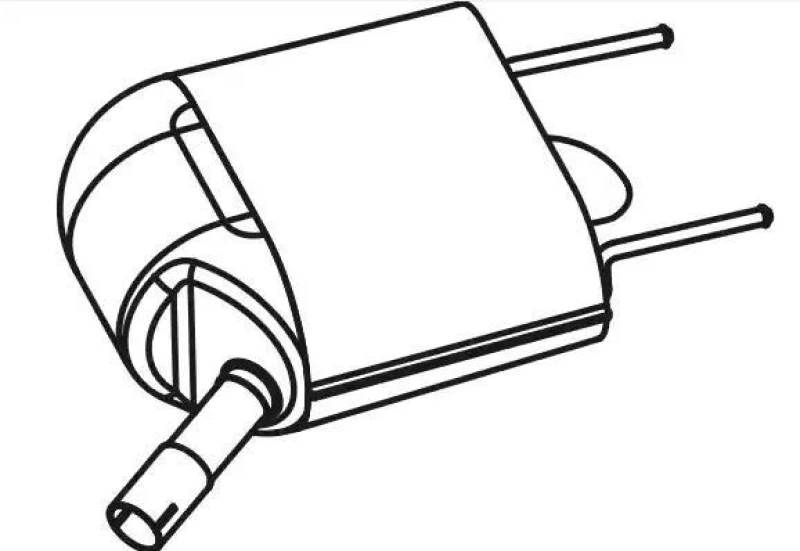 Image of Rear silencer VEGAZ OS-451