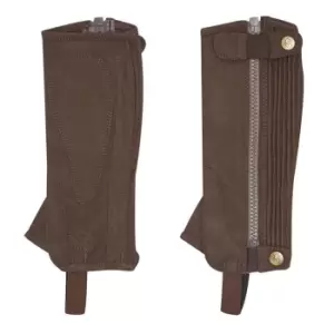 image of MORETTA Amara Half Chaps - Childs - Brown