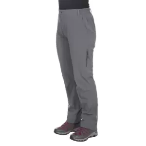 Image of Trespass Womens/Ladies Pasture Hiking Trousers (XS) (Carbon)