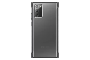 image of Samsung Galaxy Note20 Clear Protective Cover in Black (EF-GN980CBEGEU)