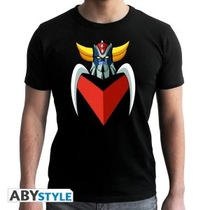 Image of Grendizer - Grendizer's Bust Mens Large T-Shirt - Black