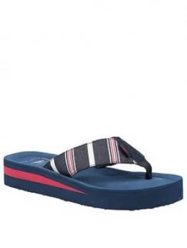 Image of Rocket Dog Winner Elgin Flip Flop - Blue, Size 8, Women