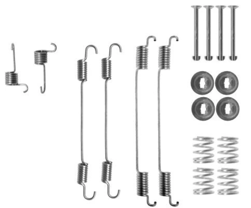 Image of Brake shoe fitting kit TEXTAR 97047700