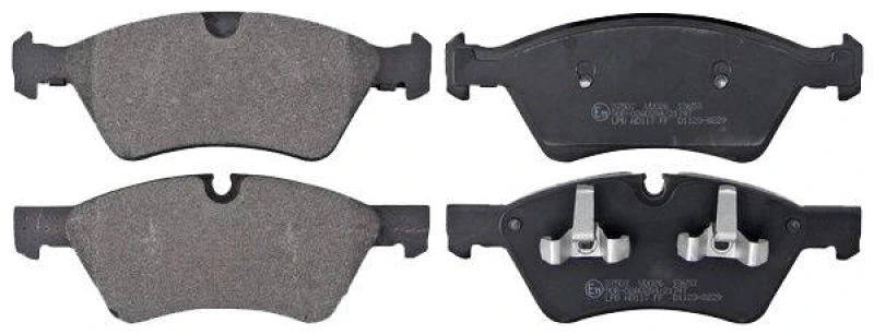 Image of A.B.S. 37507 Brake pad set prepared for wear warning indicator Brake Pad Set,disc brake (402)