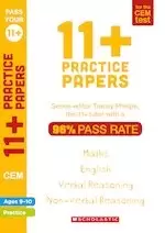 Image of Pass Your 11+: 11+ Practice Papers for the CEM Test Ages 9-10