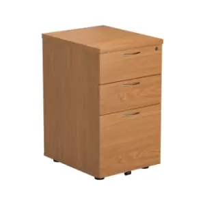 Image of 3 Drawer Under Desk Pedestal - Nova Oak