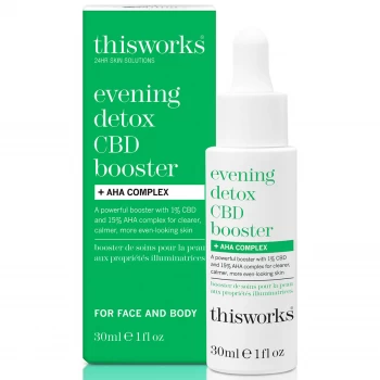 image of this works Evening Detox CBD Booster and AHA Complex