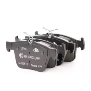 Image of ATE Brake pad set 13.0470-7294.2 Brake pads,Brake pad set, disc brake VW,AUDI,SKODA,Golf VII Schragheck (5G1, BQ1, BE1, BE2),Passat Variant (3G5, CB5)