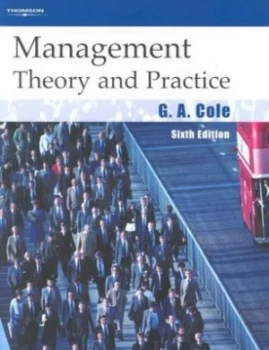 Image of Management Theory and Practice by Cole Paperback