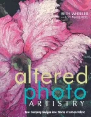 Image of altered photo artistry turn everyday images into works of art on fabric