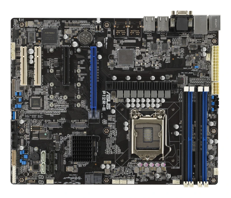 Image of Asus ASUS P12R-E Intel C256 LGA 1200 (Socket H5) ATX 90SB0A90-M0UAY0