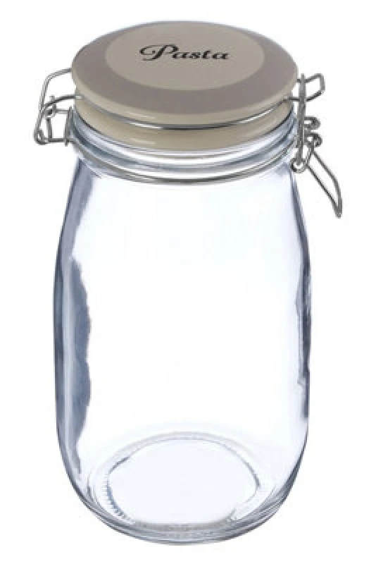 Image of Premier Housewares Grocer Pasta Storage Jar Clear