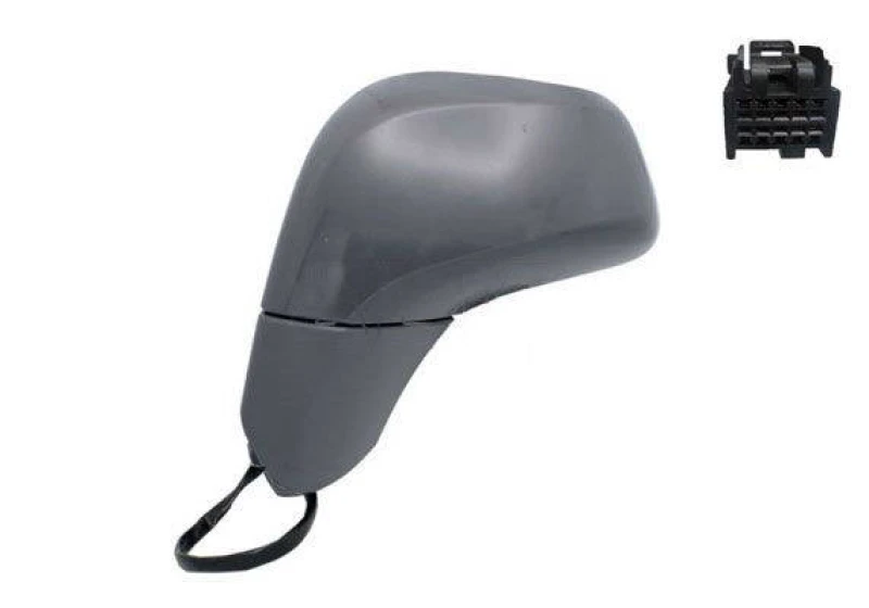 Image of ALKAR 9043446 Wing mirror Left, Electric, Aspherical, partially primed Outside Mirror (50)