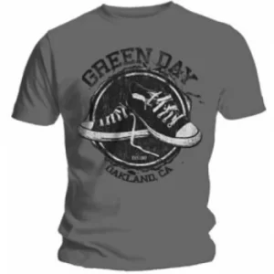 Image of Green Day Converse Mens Grey T Shirt: Large