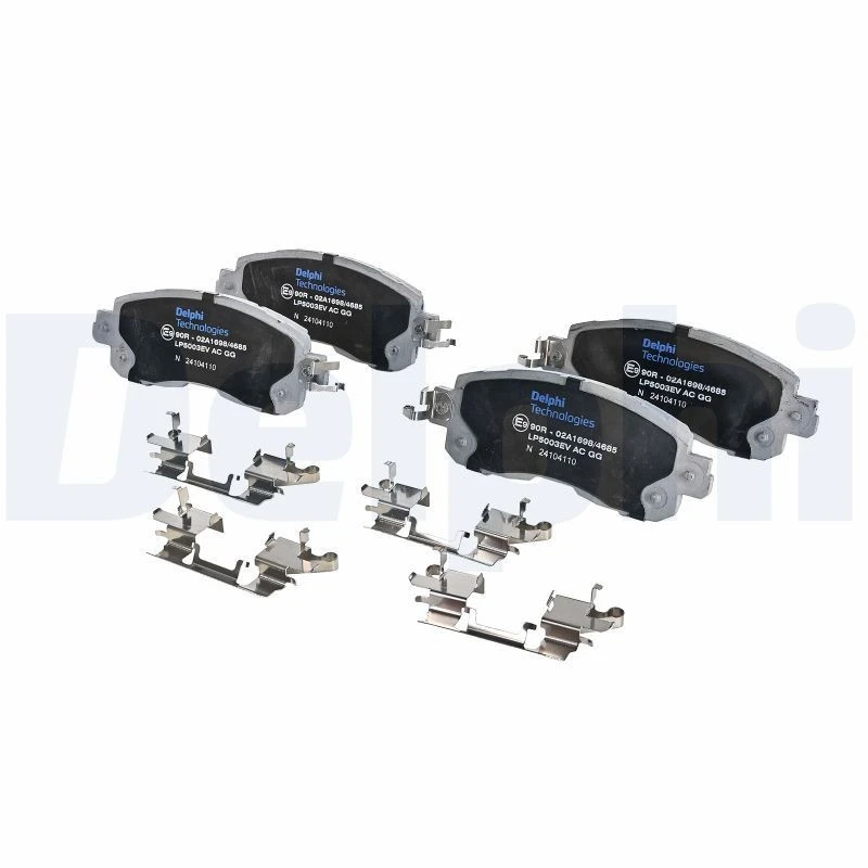 Image of DELPHI Brake pad set DELPHI LP5003EV