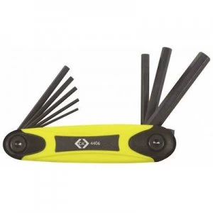Image of C.K. Allen key set Spanner size: 1.5 mm, 2 mm, 2.5 mm, 3 mm, 4 mm, 5 mm, 6 mm, 8 mm